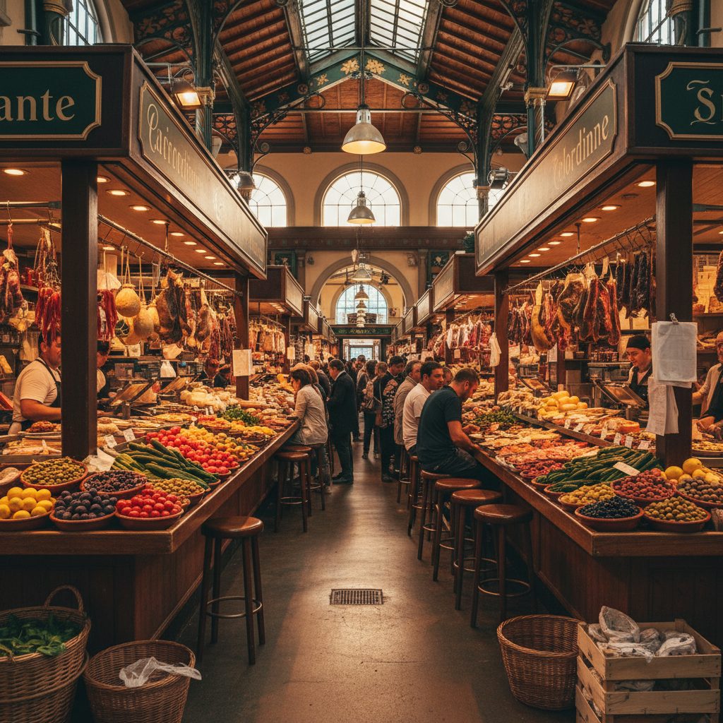 Fresh produce and local food at the Condamine Market